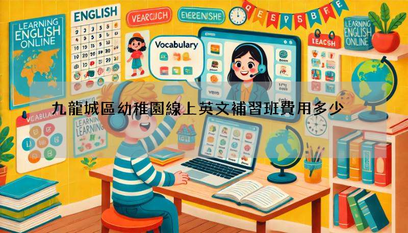 九龍城區幼稚園線上英文補習班費用多少?性價比高推薦!