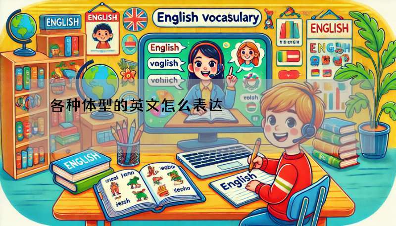 各种体型的英文怎么表达?高矮、强壮、小只马等英文单字教学!