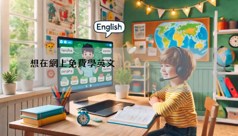 想在網上免費學英文?這幾個方法讓你輕鬆入門!