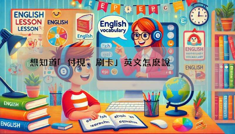 想知道「付現、刷卡」英文怎麽說?這篇付款方式英文必看!