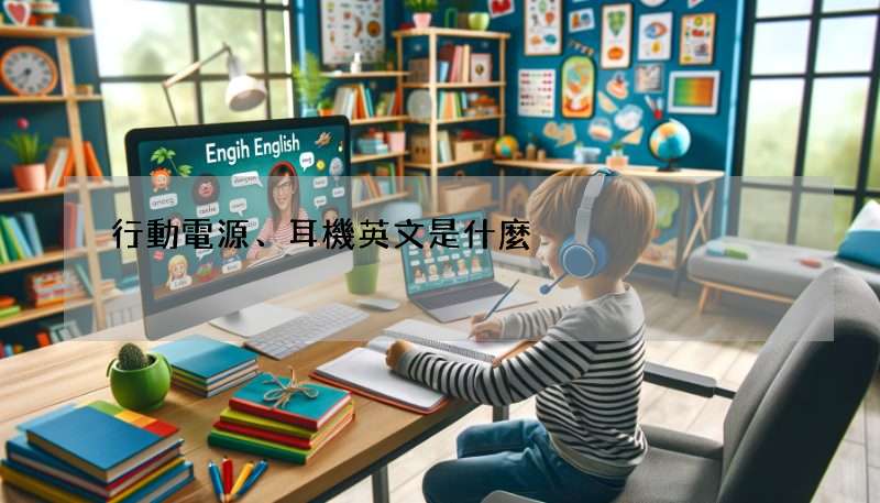 行動電源、耳機英文是什麼?常見3C產品英文一次學會!